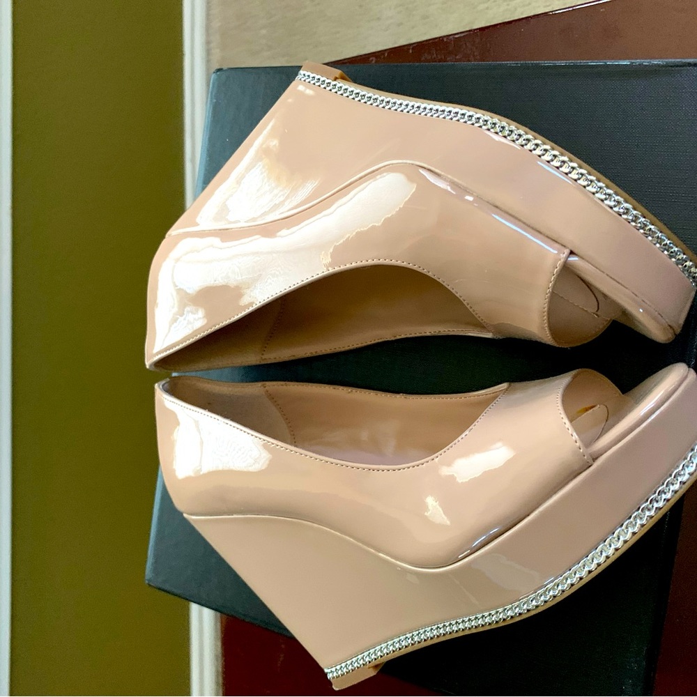 BCBGeneration Open Toe Wedges